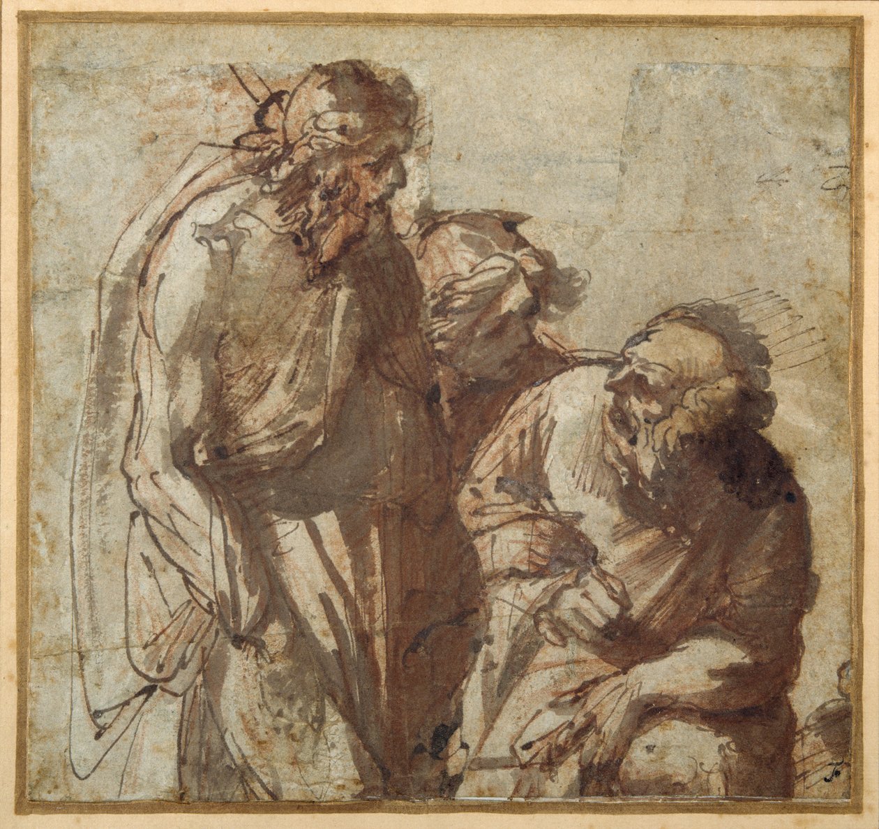 San Pedro niega a Cristo de Pier Francesco Mola