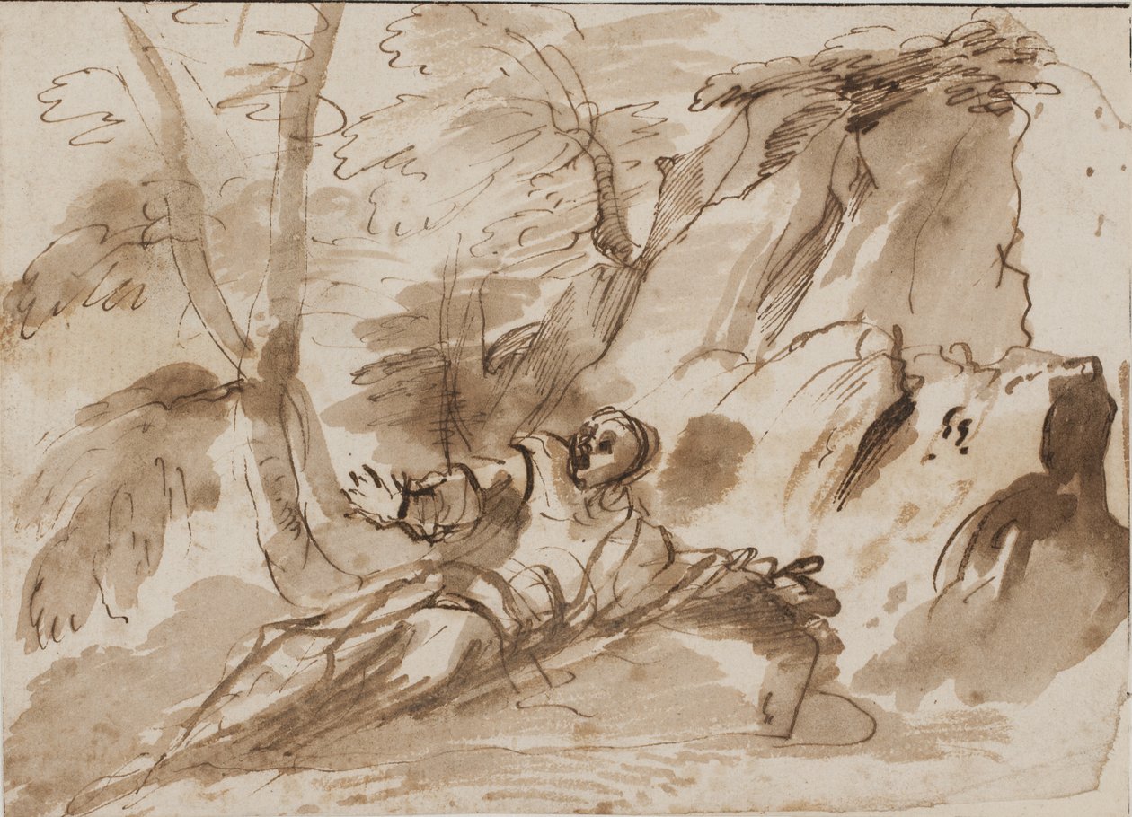 La visión de San Bruno de Pier Francesco Mola