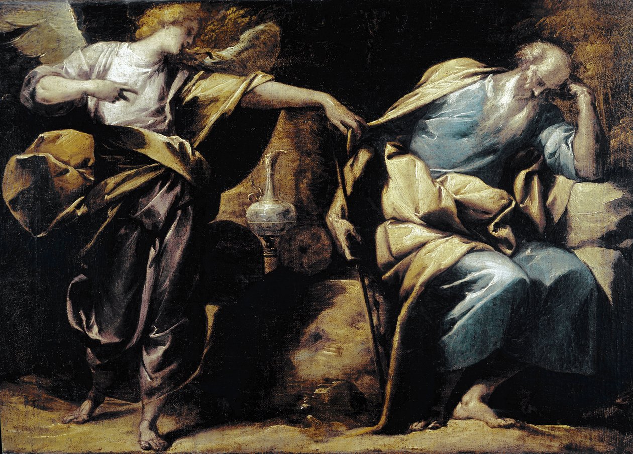 El sueño de Elías (detalle) de Pier Francesco Morazzone