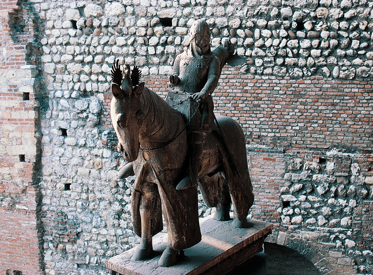 Estatua ecuestre de Cangrande I della Scala de Blaise Nicolas Le Sueur