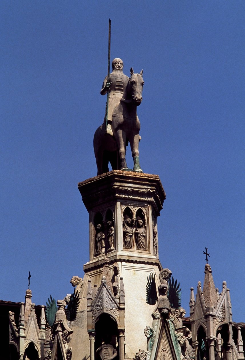 Estatua ecuestre de Cansignorio della Scala de Blaise Nicolas Le Sueur