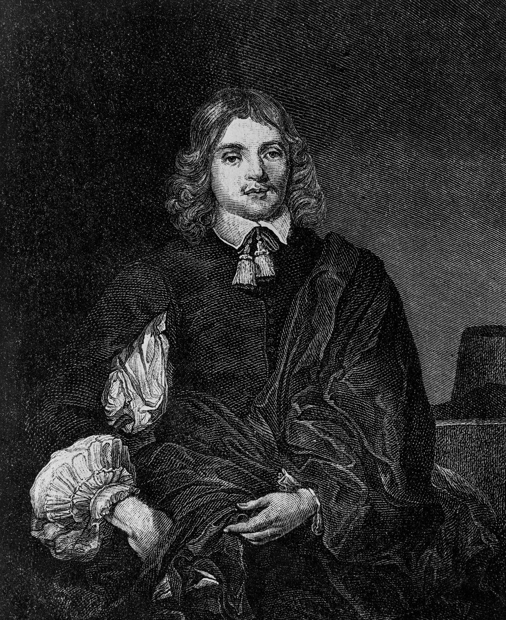 Retrato de Lucius Cary, 2do Vizconde Falkland de Blaise Nicolas Le Sueur