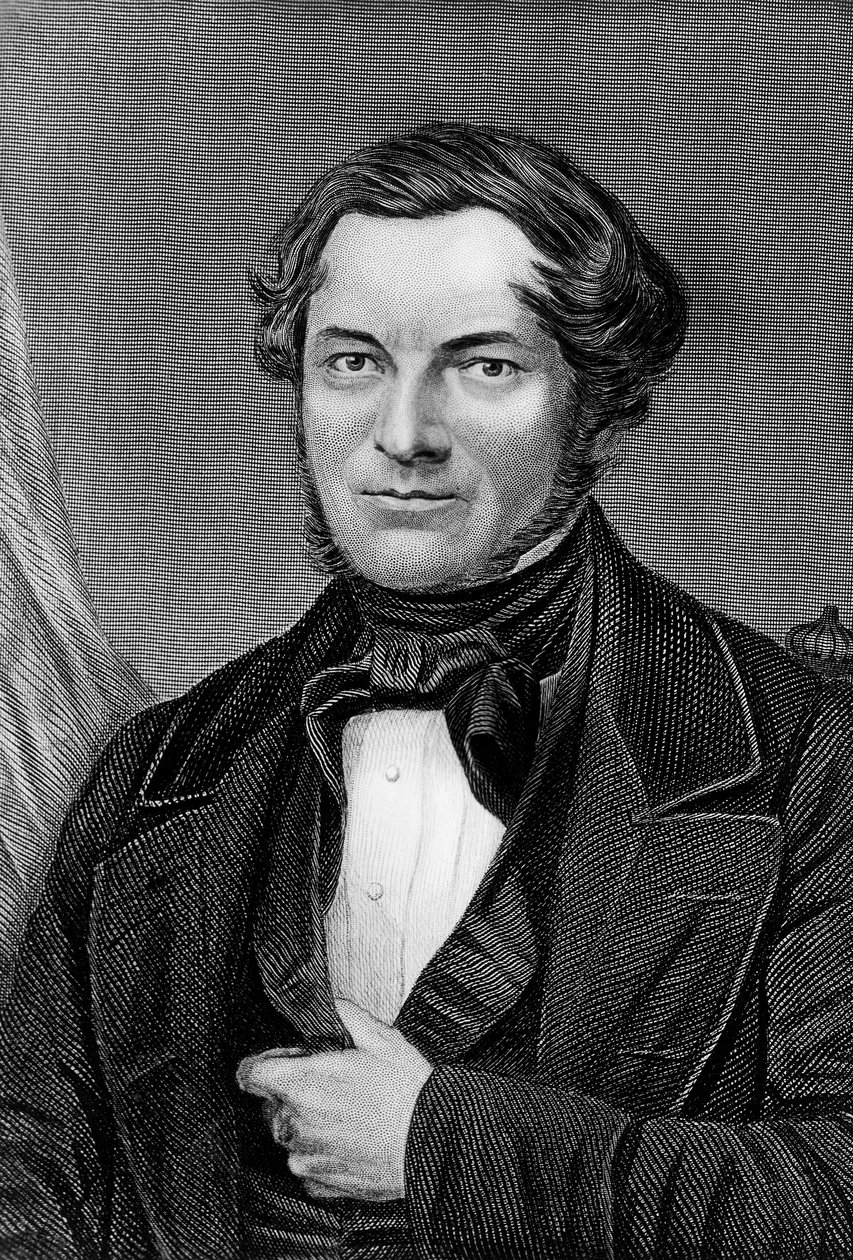 Retrato de Robert Wilhelm Eberhard Bunsen de Blaise Nicolas Le Sueur