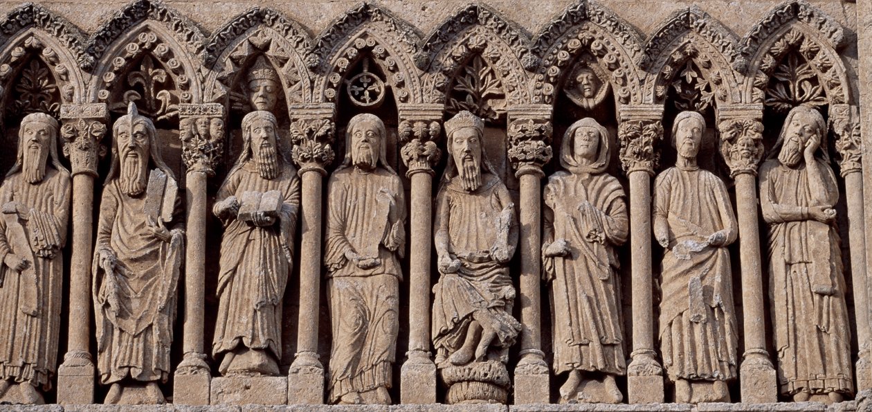 Friso con personajes del Antiguo Testamento de Blaise Nicolas Le Sueur