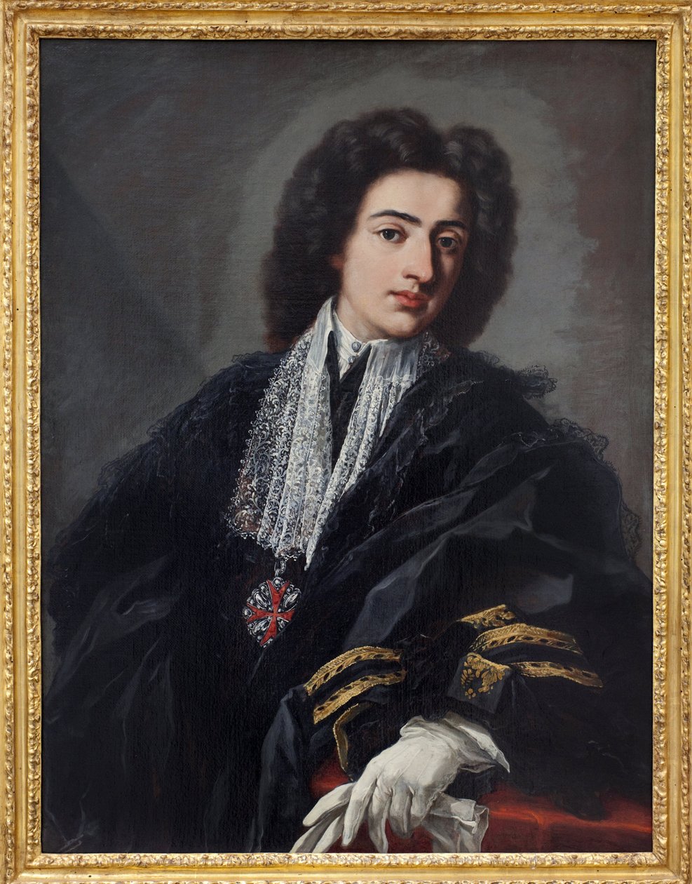 Retrato de Carlo Albani de Pier Leone Ghezzi