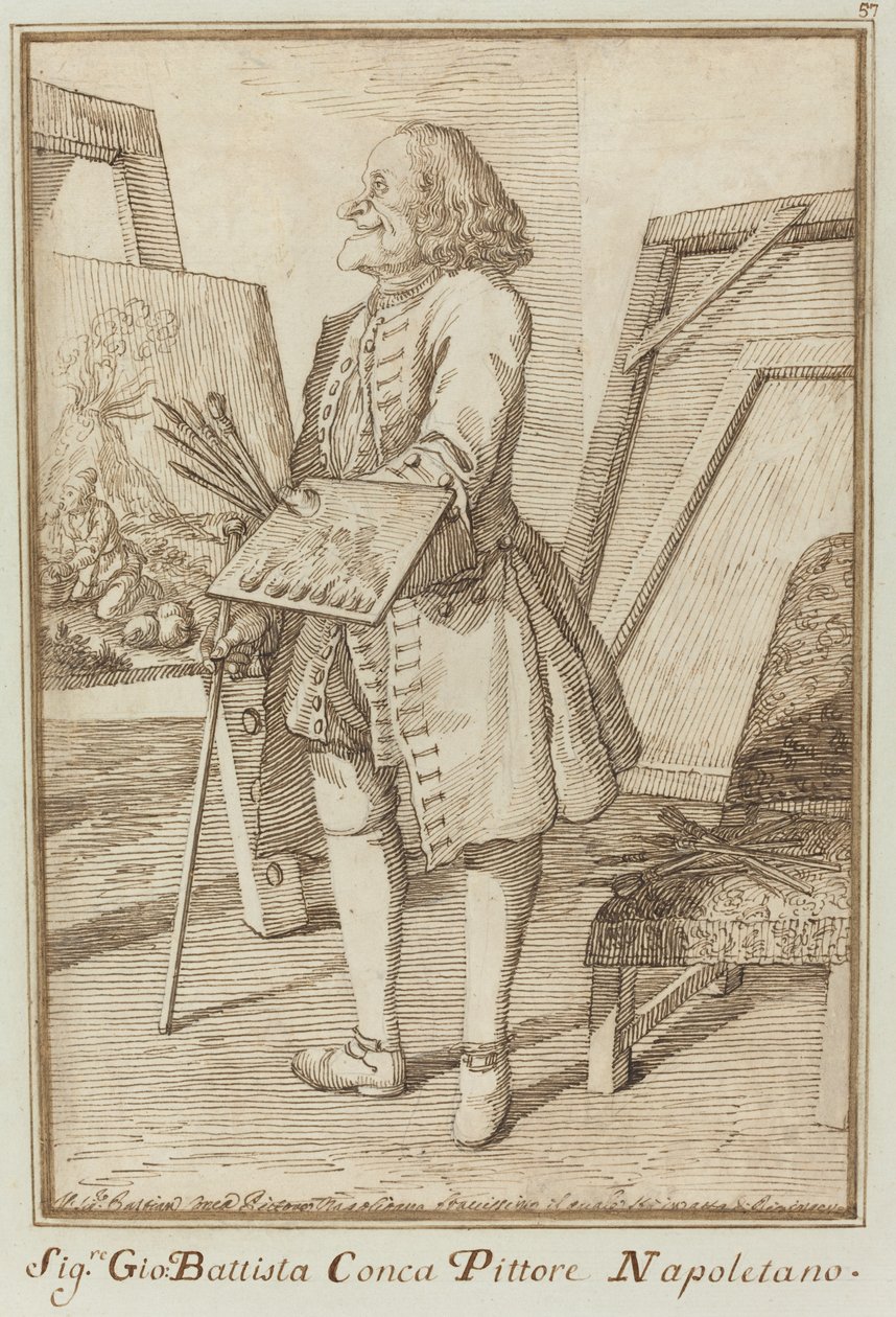 Sebastiano Conca de Pier Leone Ghezzi