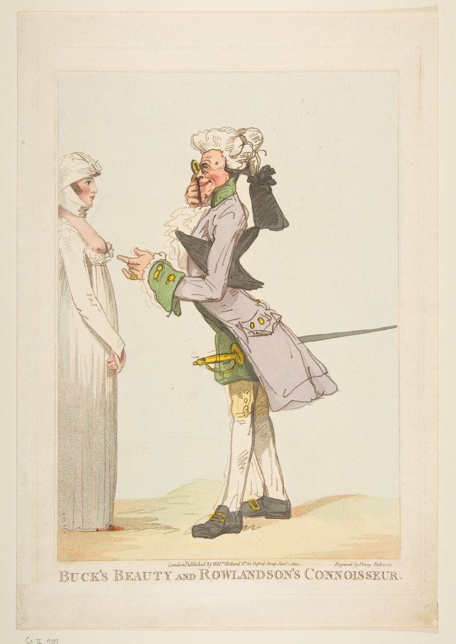 La Belleza de Bucks y el Conocedor de Rowlandson de Piercy Roberts