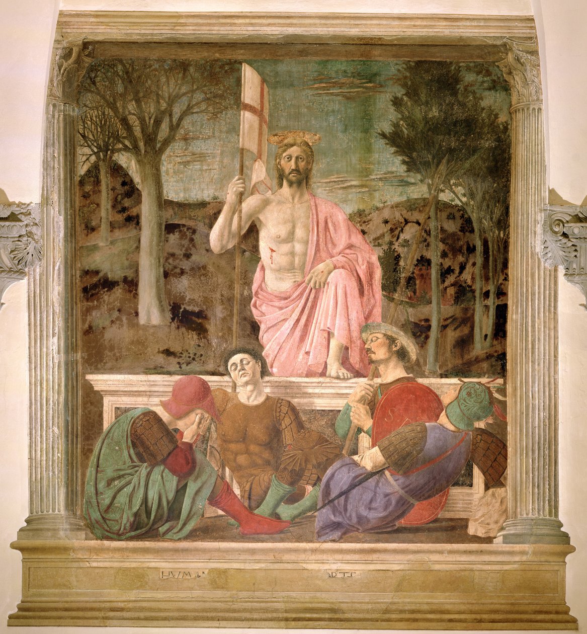 La Resurrección, c.1463 de Piero della Francesca