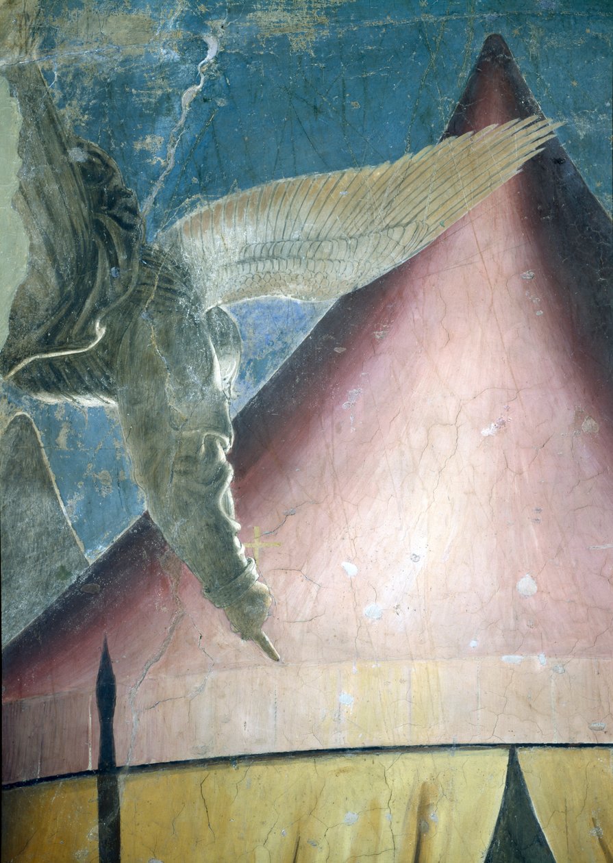 El Sueño de Constantino (detalle) de Piero della Francesca