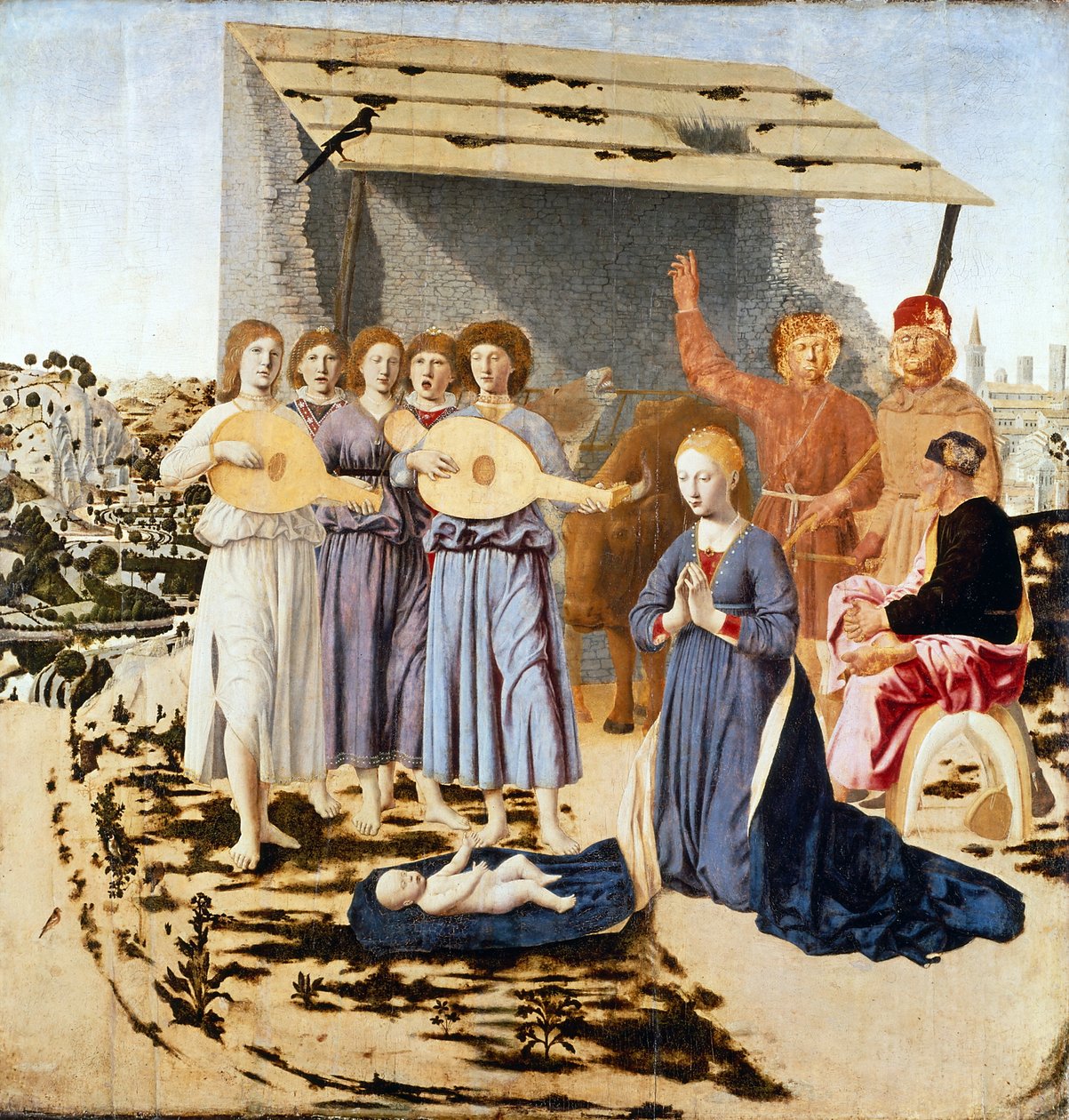 La Natividad de Piero della Francesca