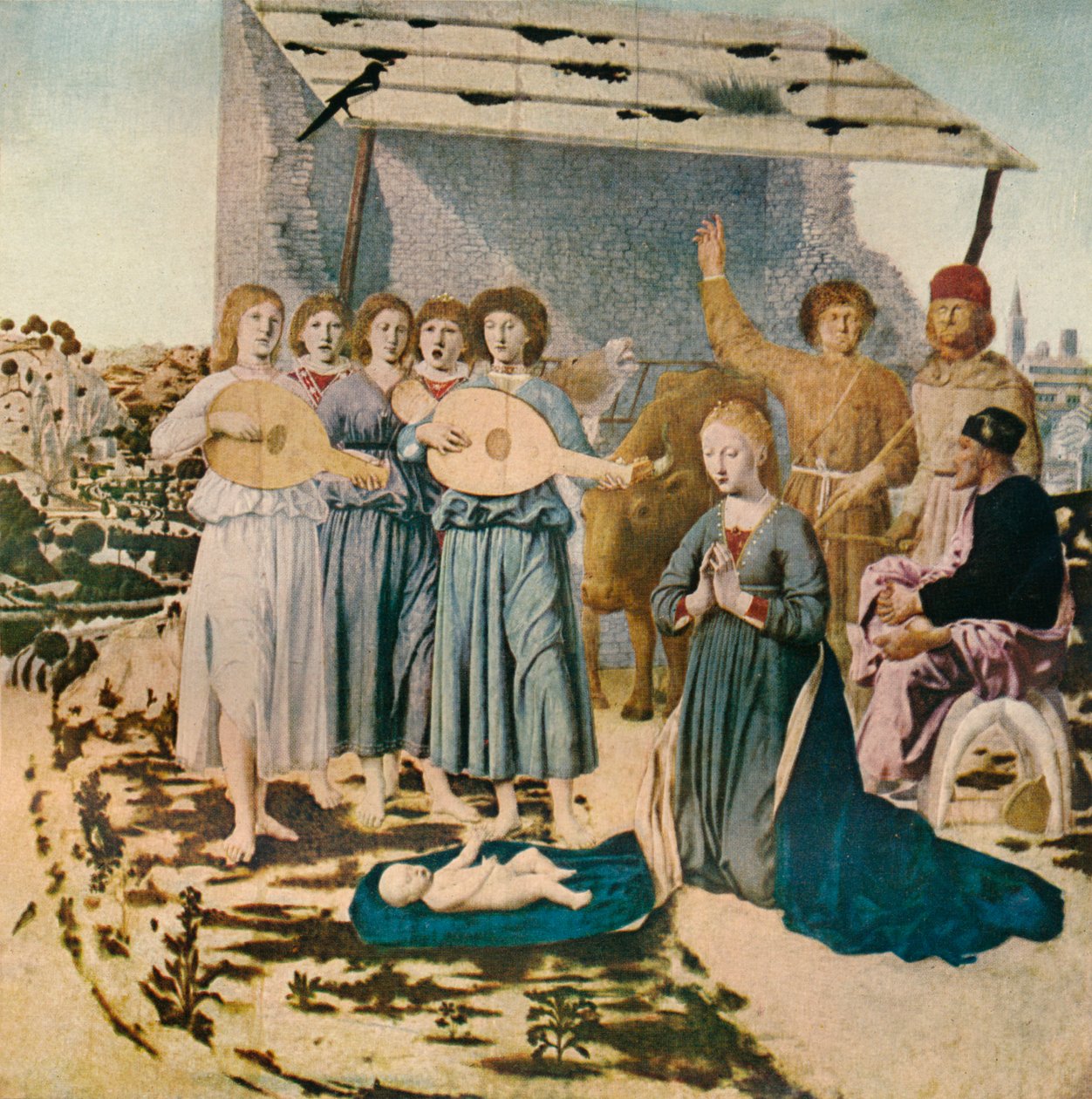 La Natividad, c1470, 1911 de Piero della Francesca