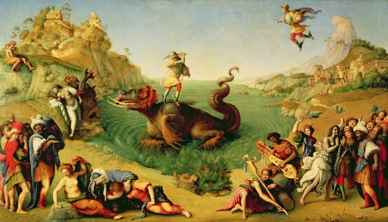 Perseo rescatando a Andrómeda, c.1510-13 de Piero di Cosimo