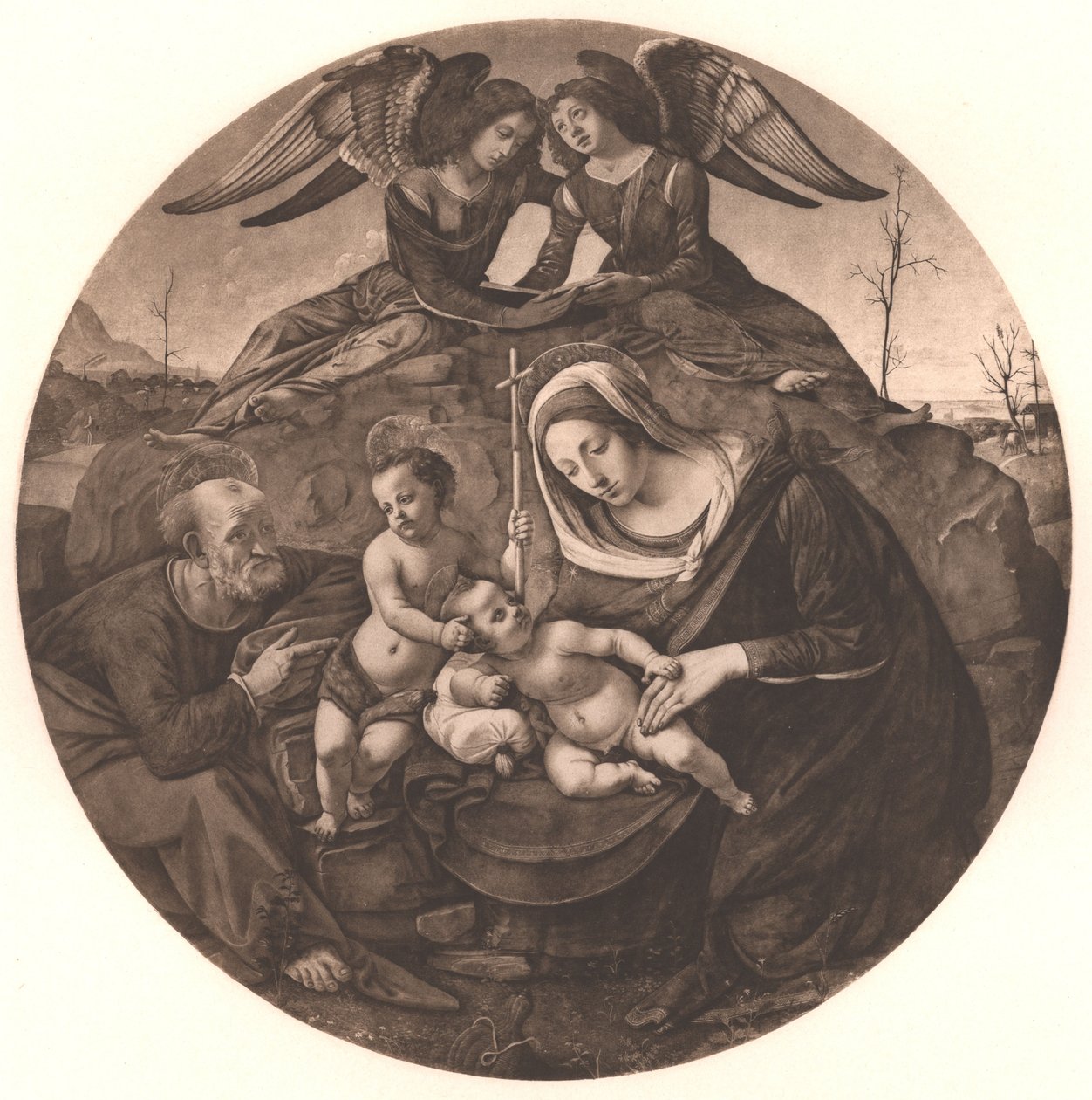 La Sagrada Familia de Piero di Cosimo