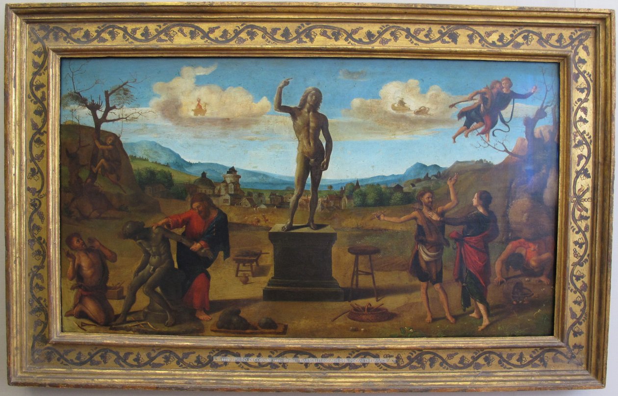 Der Mythos von Prometheus de Piero di Cosimo