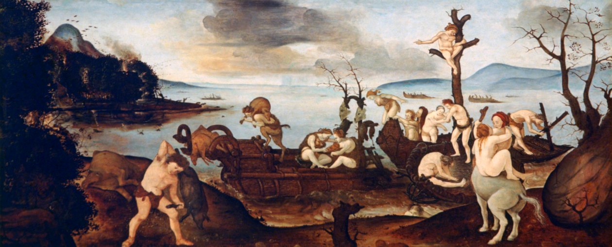 El regreso de la caza, 1505-1507 de Piero di Cosimo