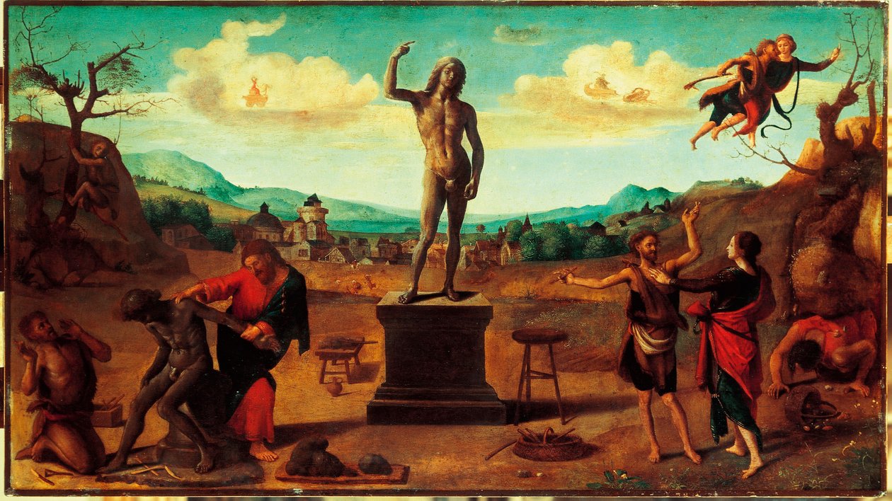 El mito de Prometeo , c.1515 (pintura) de Piero di Cosimo