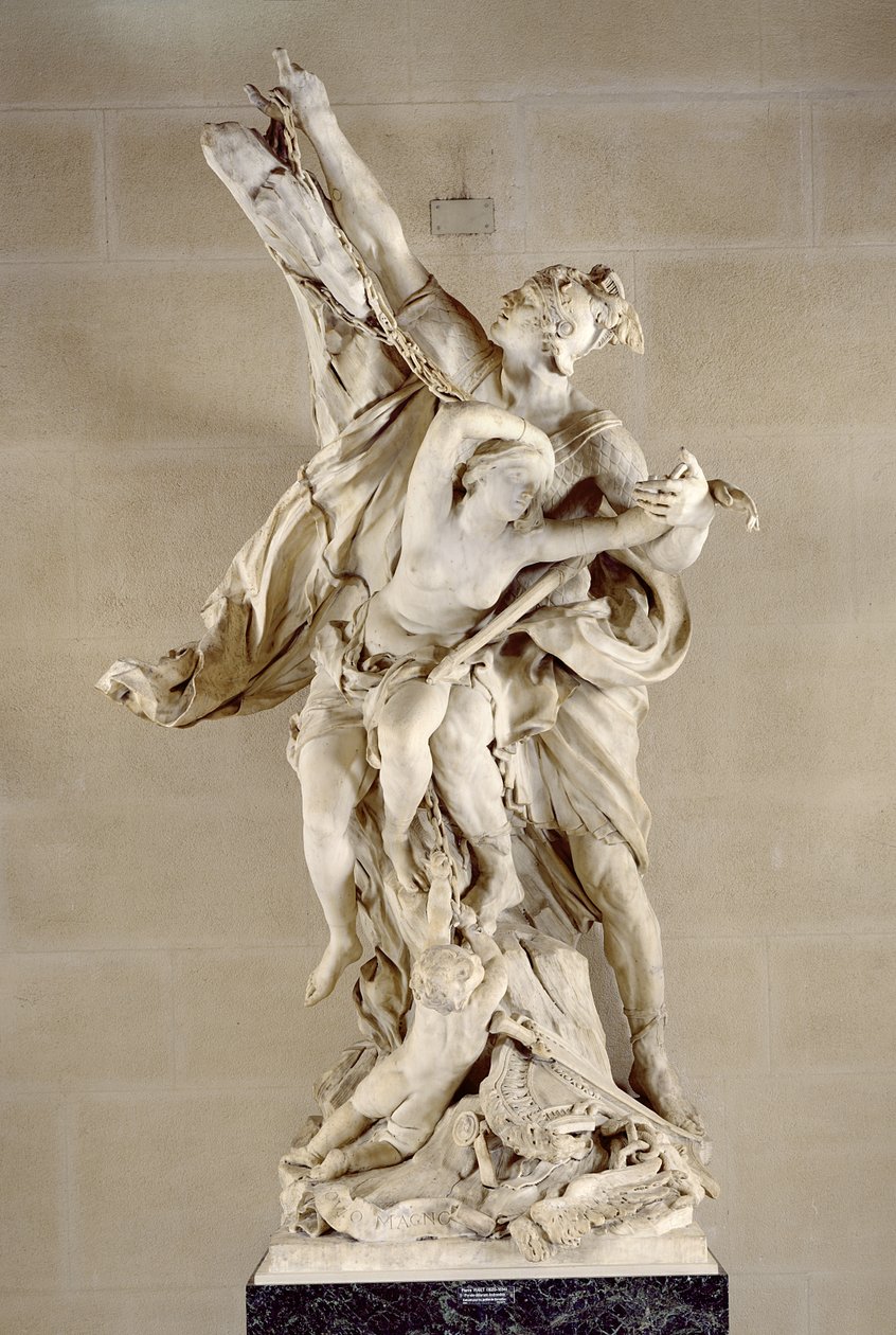 Perseo y Andrómeda, 1684 de Pierre and Veyrier, Christophe Puget