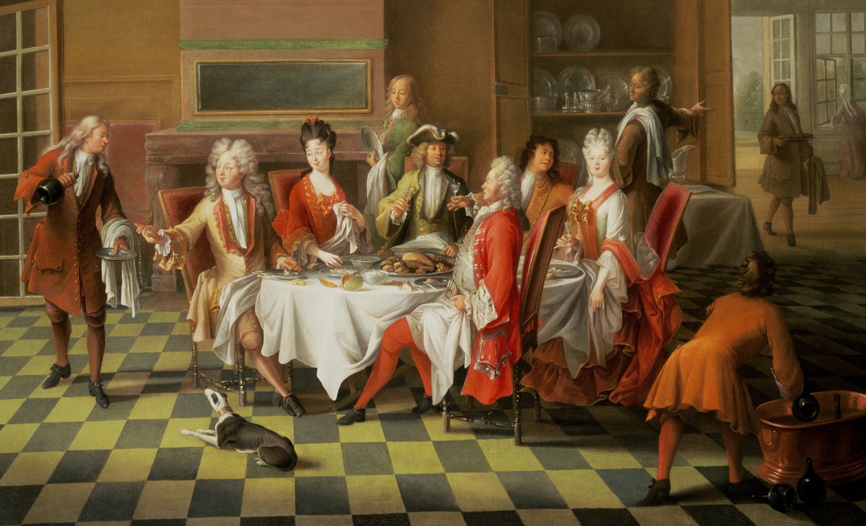 Elegante jolgorio de Pierre Angelis or Angillis