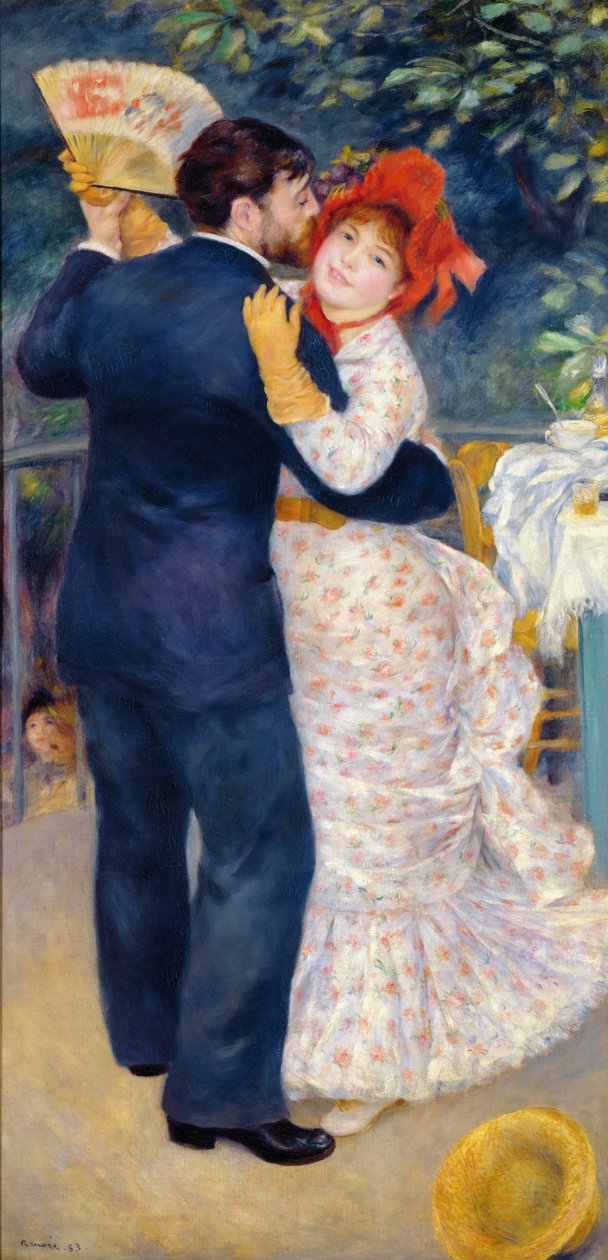 Un baile en el campo, 1883 de Pierre Auguste Renoir
