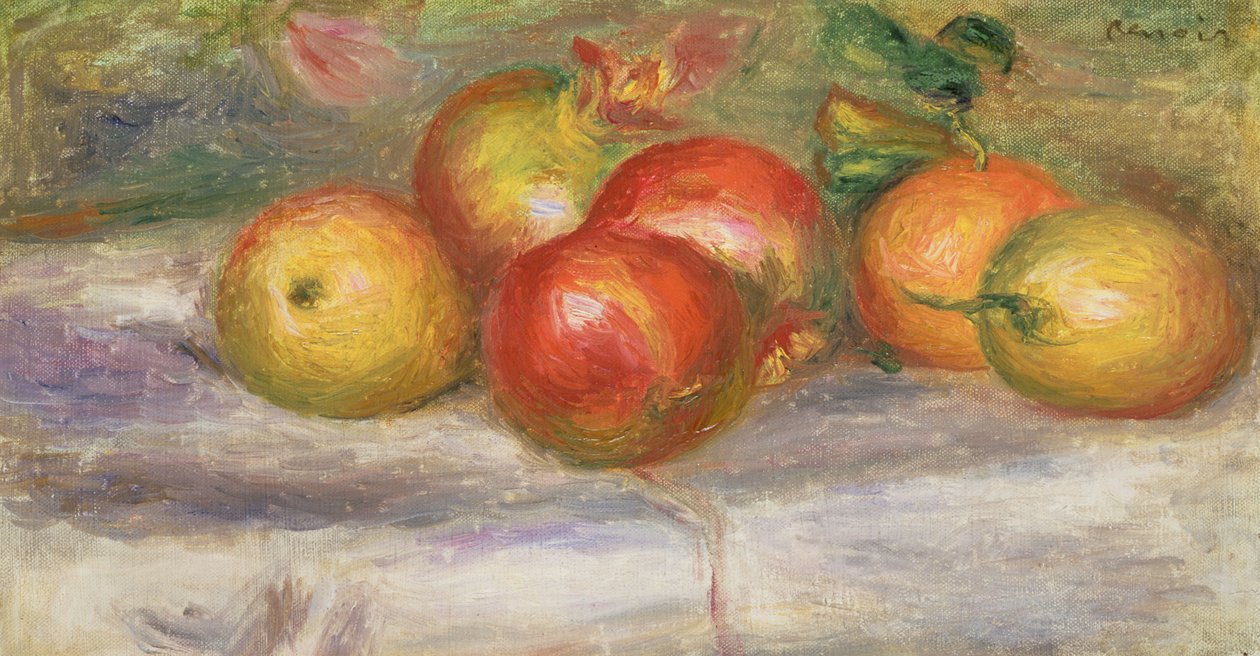 Manzanas, 1911-12 de Pierre Auguste Renoir
