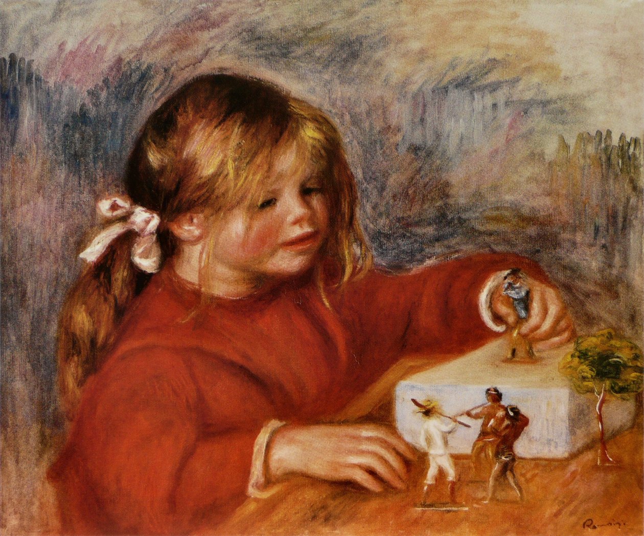 Coco jugando de Pierre Auguste Renoir