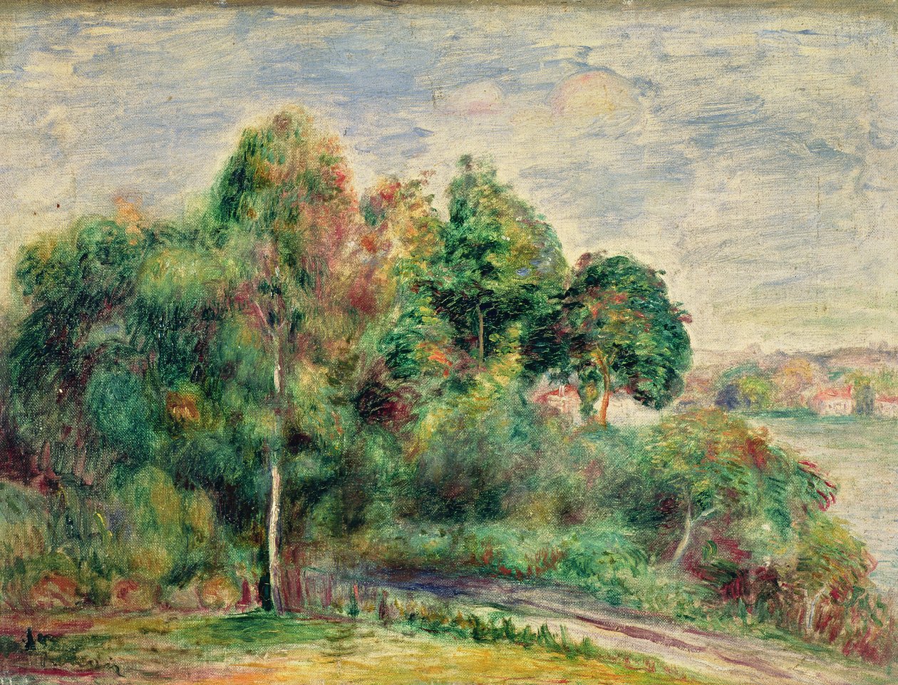 Paisaje de Pierre Auguste Renoir