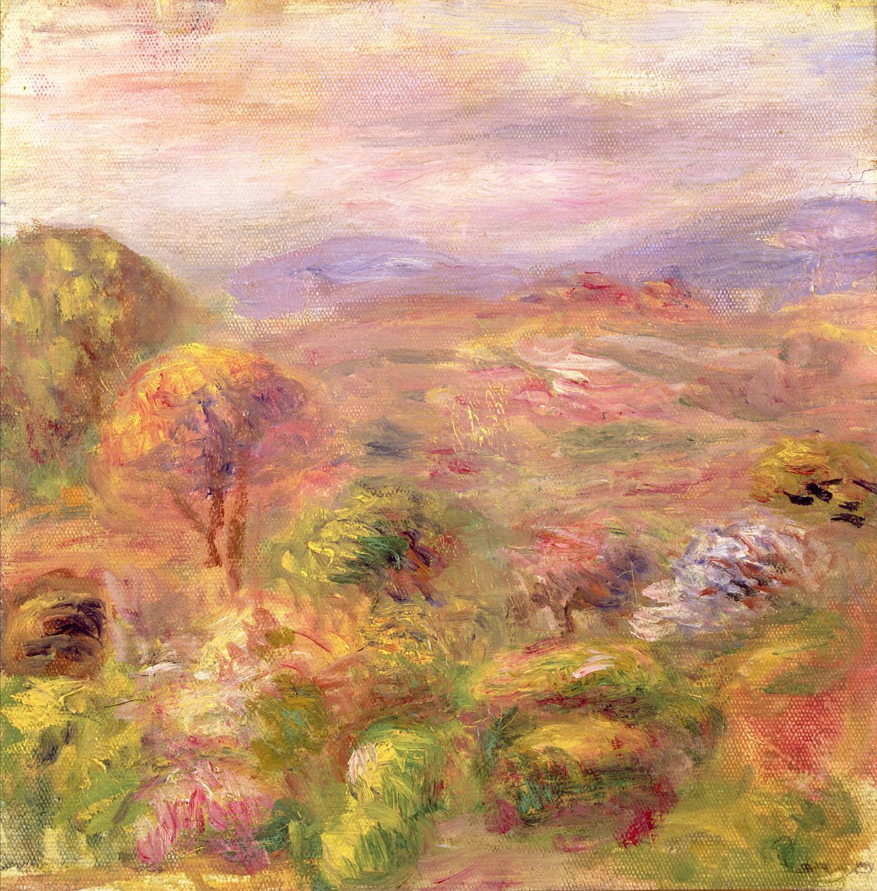 Paisaje de Pierre Auguste Renoir