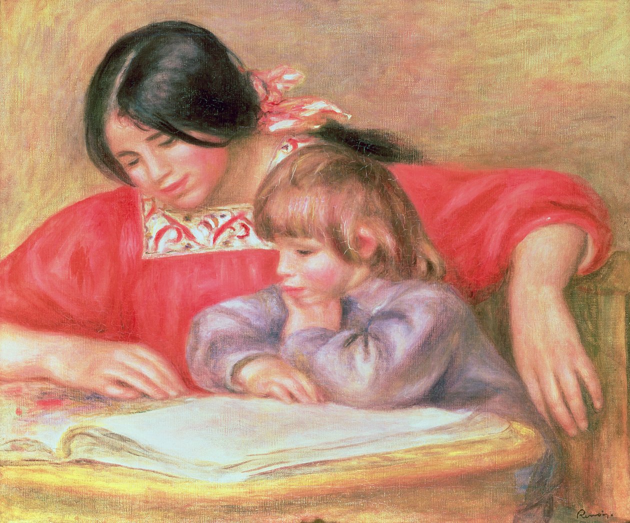Leontine y Coco de Pierre-Auguste Renoir