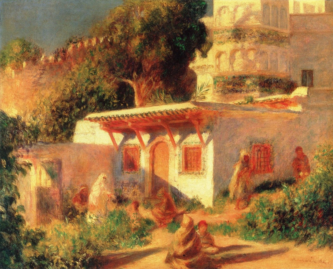 Mezquita en Argel de Pierre Auguste Renoir