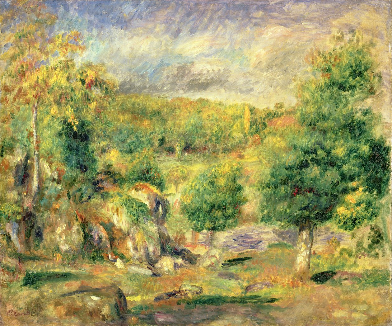 Pont-Aven de Pierre-Auguste Renoir