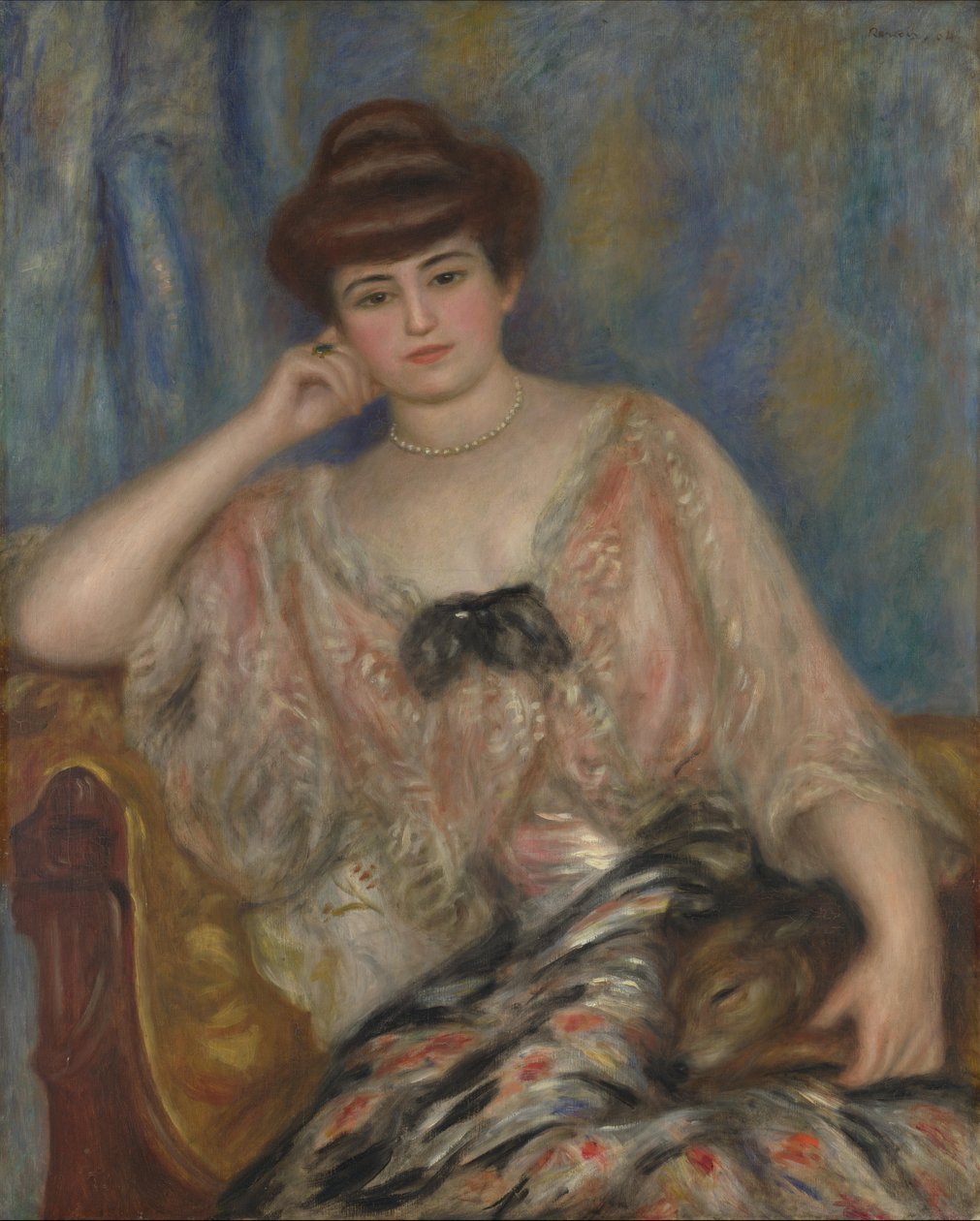Retrato de Misia Godebska-Sert de Pierre Auguste Renoir