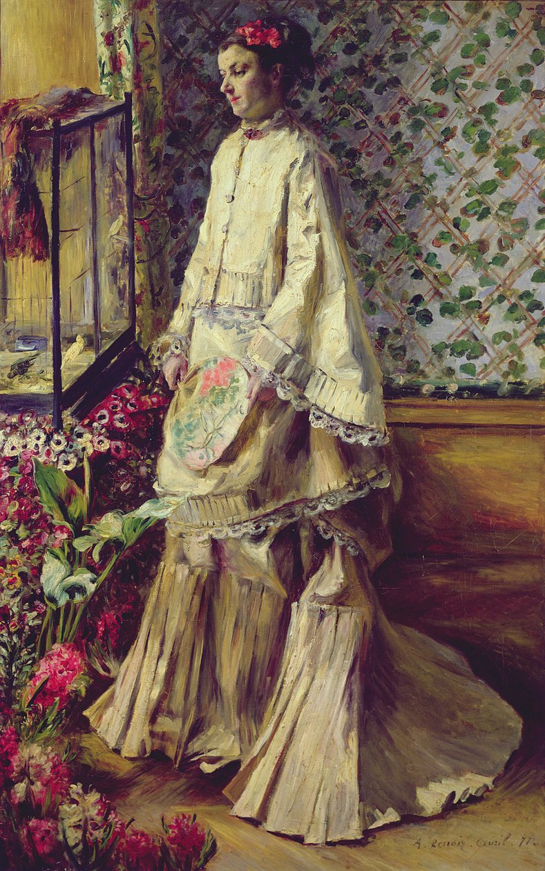 Retrato de Rapha, 1871 de Pierre Auguste Renoir