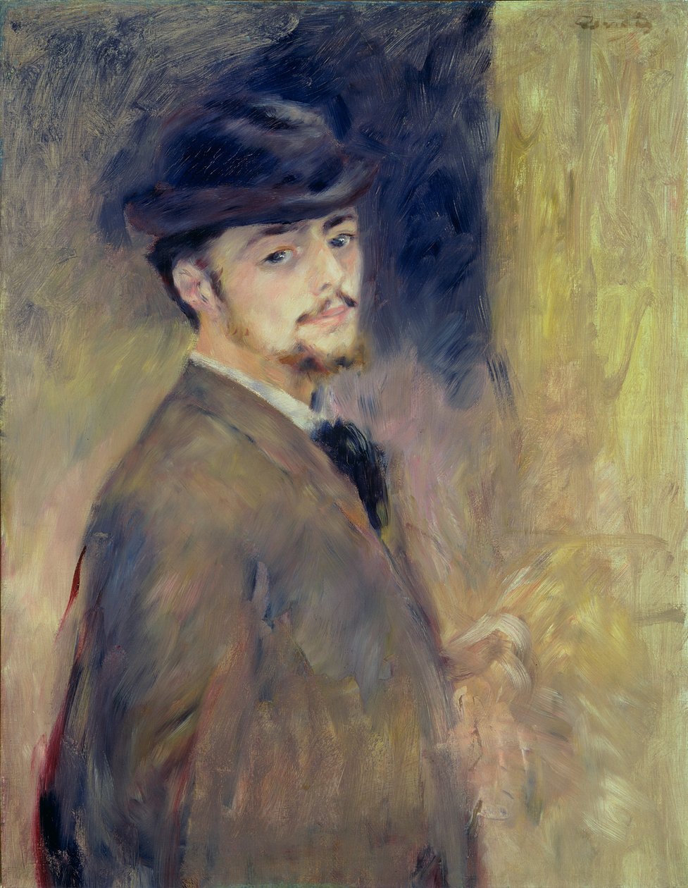 Autorretrato, 1876 de Pierre Auguste Renoir