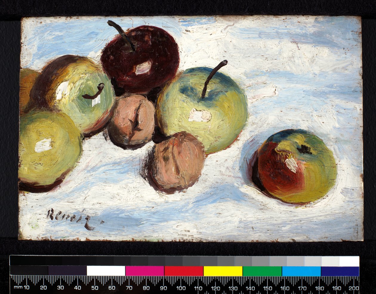 Naturaleza Muerta con Manzanas y Nueces, c.1865-70 de Pierre Auguste Renoir