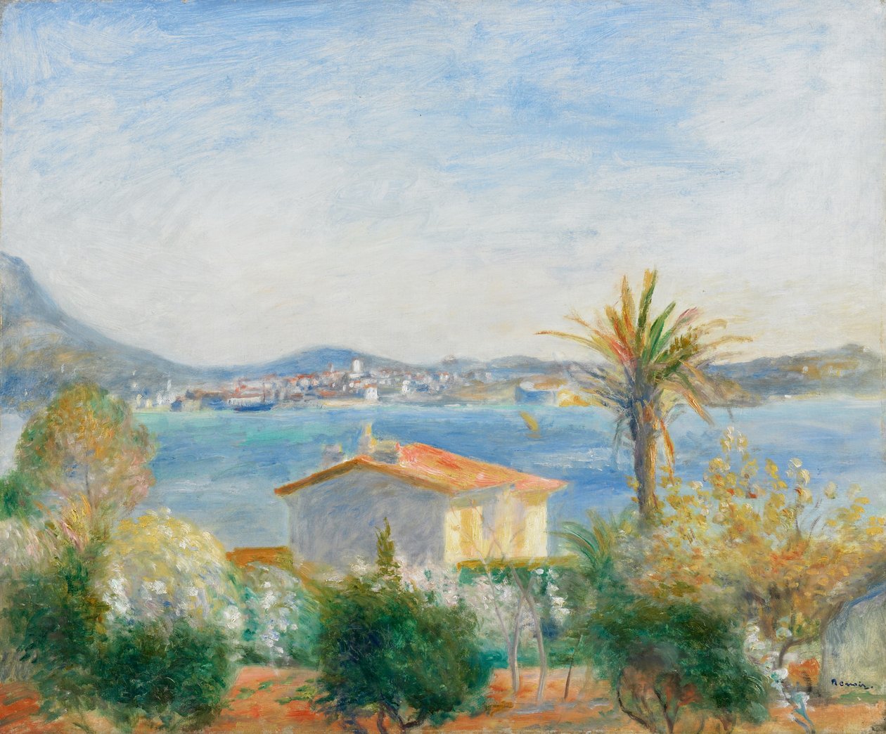 Tamaris, Francia, c.1885 de Pierre Auguste Renoir