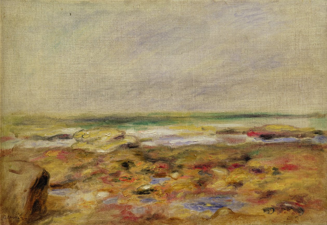 La playa en Martigues, 1888 de Pierre Auguste Renoir