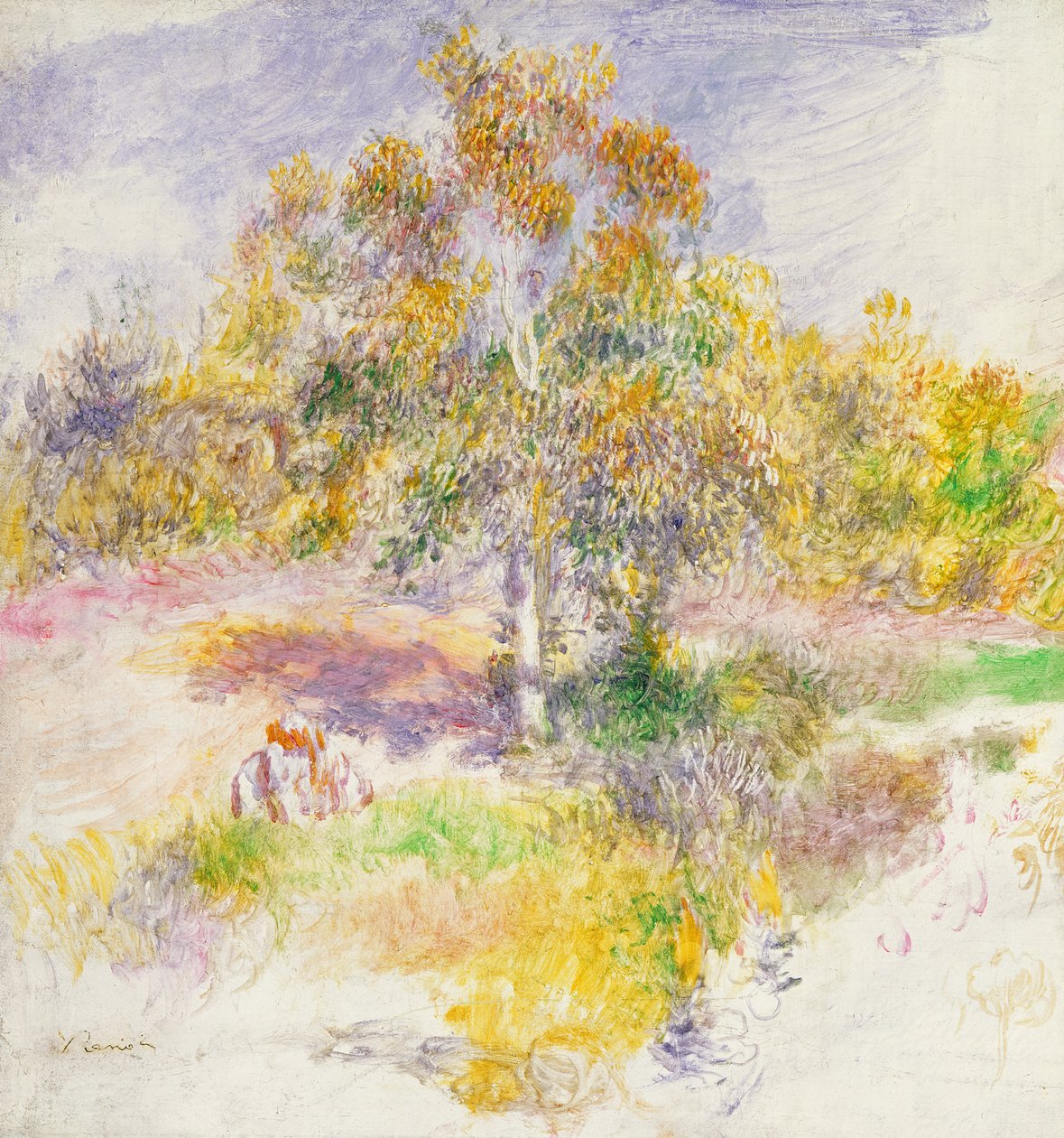 El despeje de Pierre-Auguste Renoir