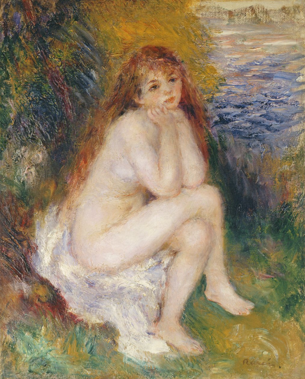 La Náyade, 1876 de Pierre Auguste Renoir