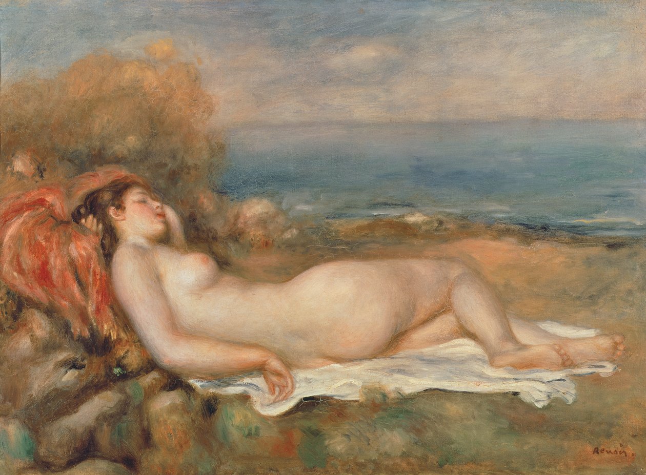 El desnudo en la hierba de Pierre Auguste Renoir