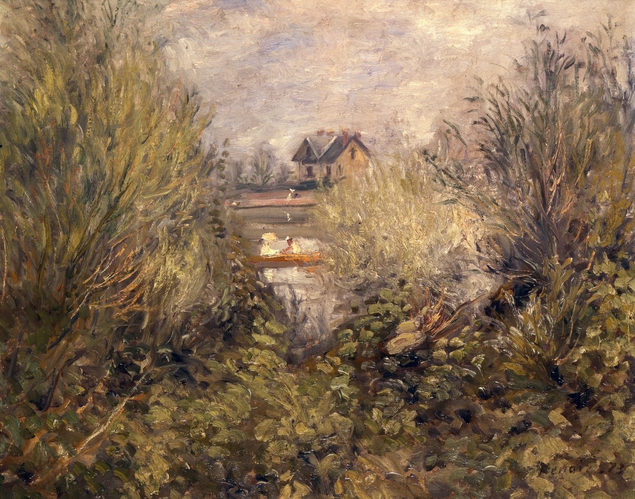 El Sena en Argenteuil, 1873 de Pierre Auguste Renoir