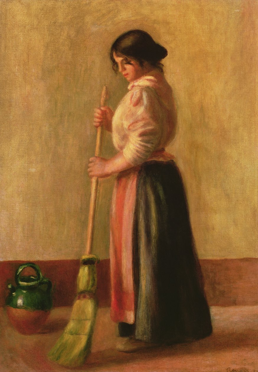 El barrendero, 1889 de Pierre Auguste Renoir