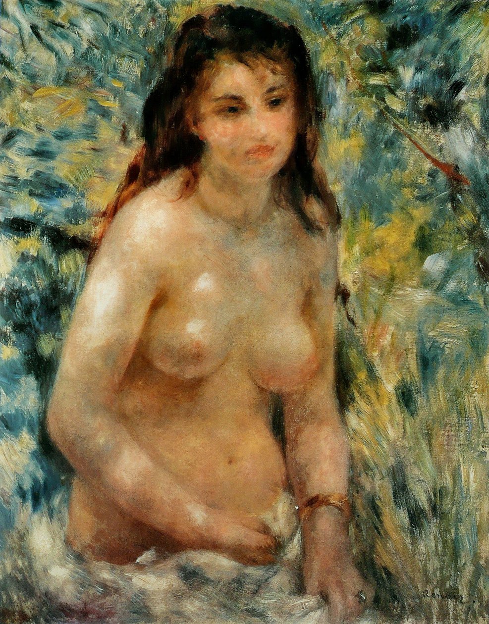 Torso, efecto de sol de Pierre Auguste Renoir