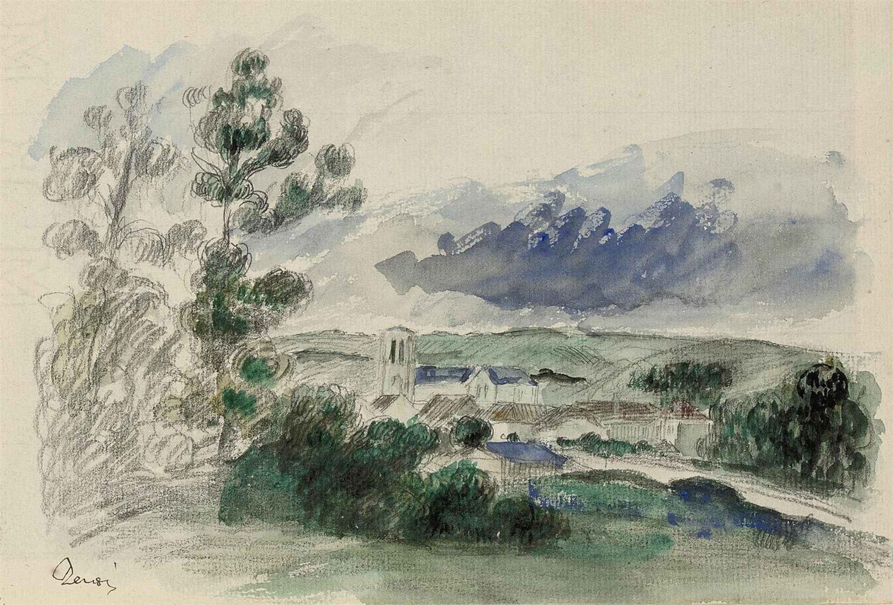 Pueblo de Pierre Auguste Renoir