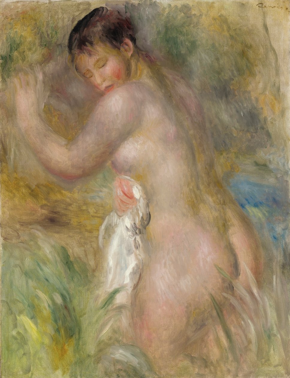 La bañista de Pierre Auguste Renoir