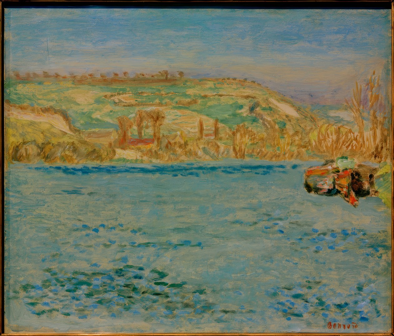 El Sena en Vernonnet de Pierre Bonnard