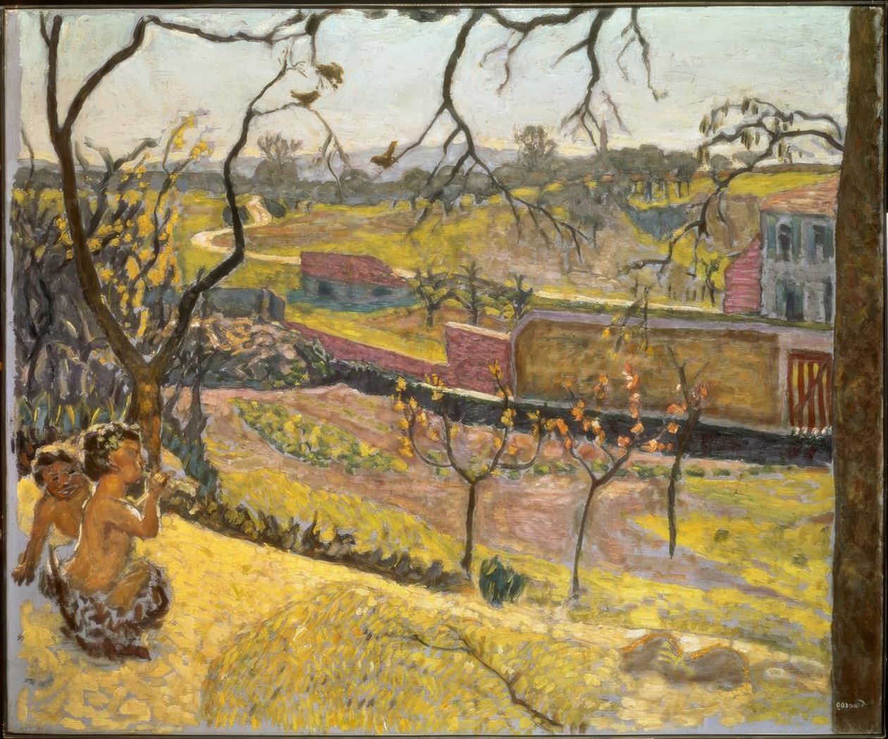 Comienzo de la primavera. Pequeño fauno de Pierre Bonnard