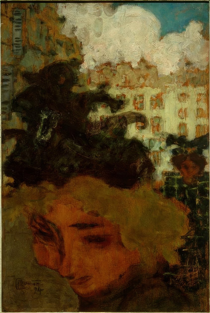 La transeúnte de Pierre Bonnard
