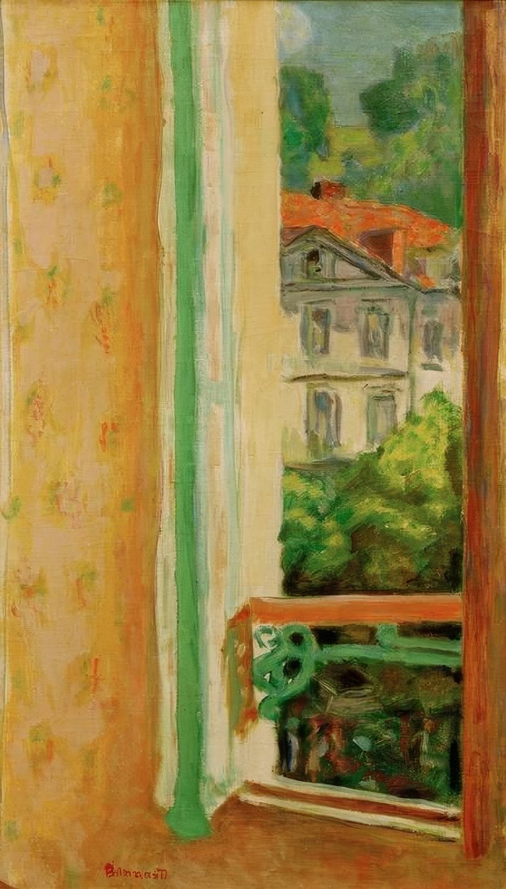 Ventana abierta en Uriage de Pierre Bonnard
