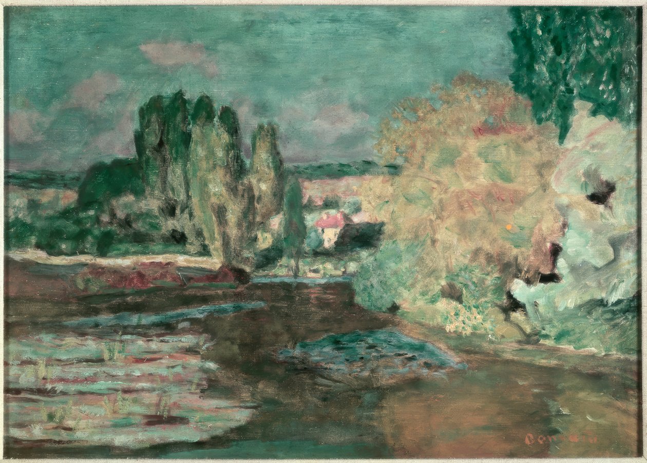 Vista más allá del Sena de Pierre Bonnard