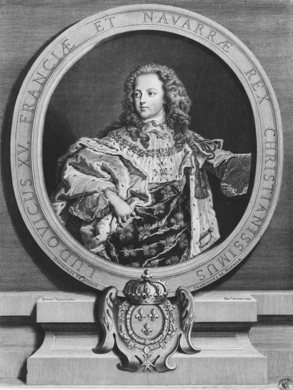 Luis XV de niño de Pierre Imbert Drevet